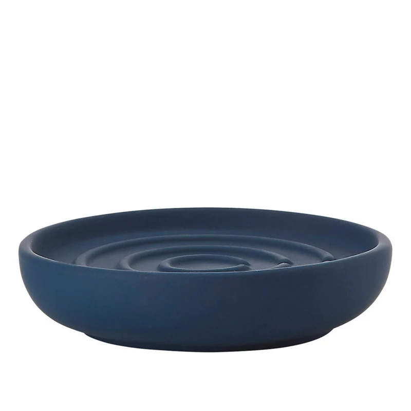 Zone Denmark Seifenschale Nova One, Seifenablage, Seifenhalter, Porzellan, Royal Blue, Ø 11 cm, 330189