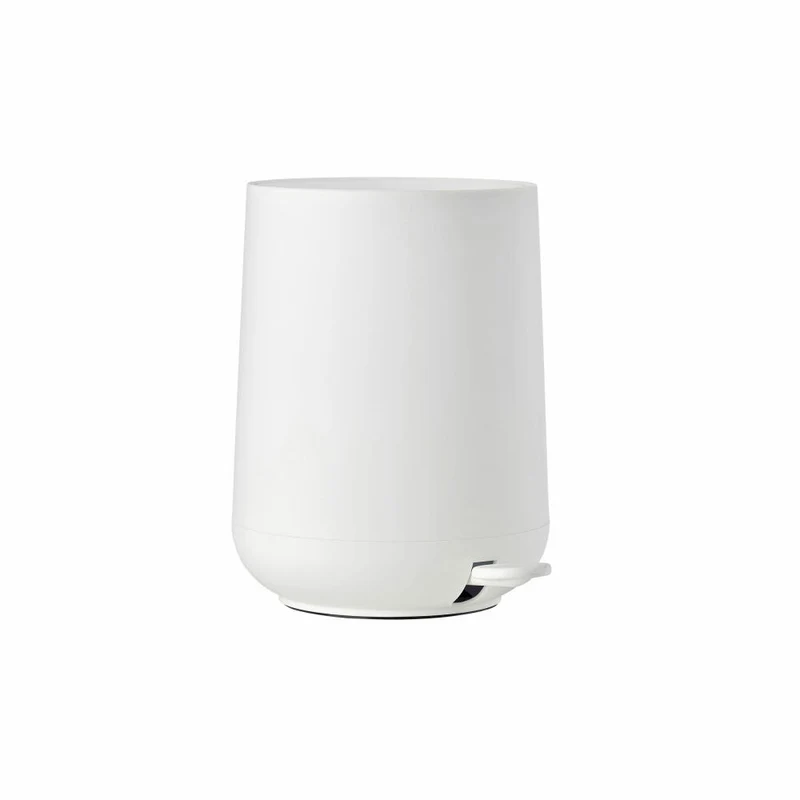 Zone Denmark Pedaleimer Nova, Treteimer, Mülleimer, Kosmetikeimer, Badeimer, ABS, White, 3 L, 331973
