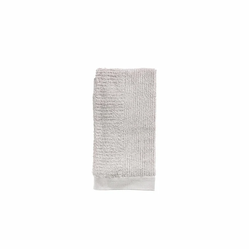 Zone Denmark Handtuch Classic, Badetuch, Duschtuch, Baumwolle, Soft Grey, 100 x 50 cm, 331181