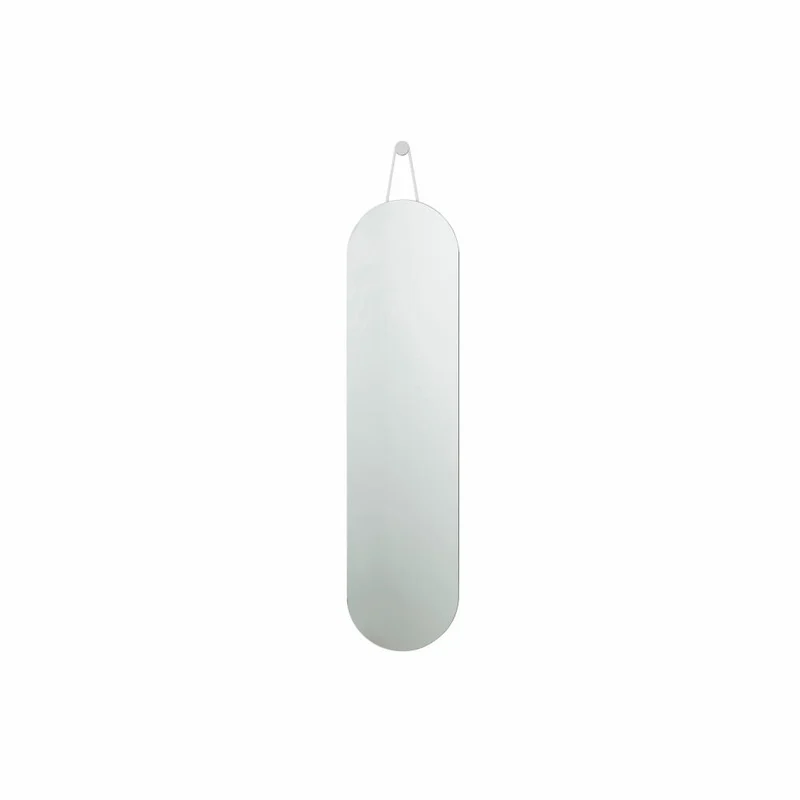 Zone Denmark Wandspiegel A-Wall Mirror, Wand Spiegel, Garderobenspiegel, Flurspiegel, Metall, Soft Grey, 120 x 30 cm, 13589
