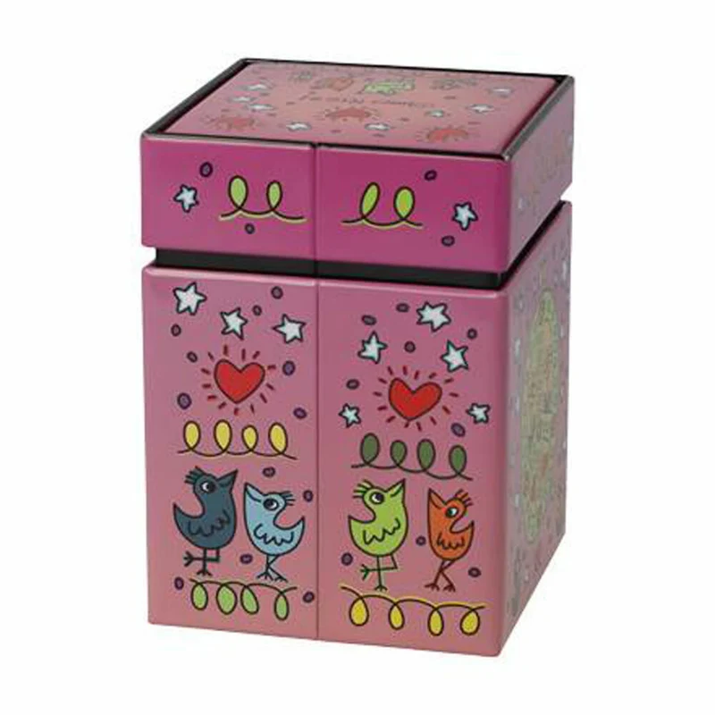 Goebel Teedose James Rizzi - Peace of Love, Aufbewahrungsdose, Tee Dose, Metall, 26103421