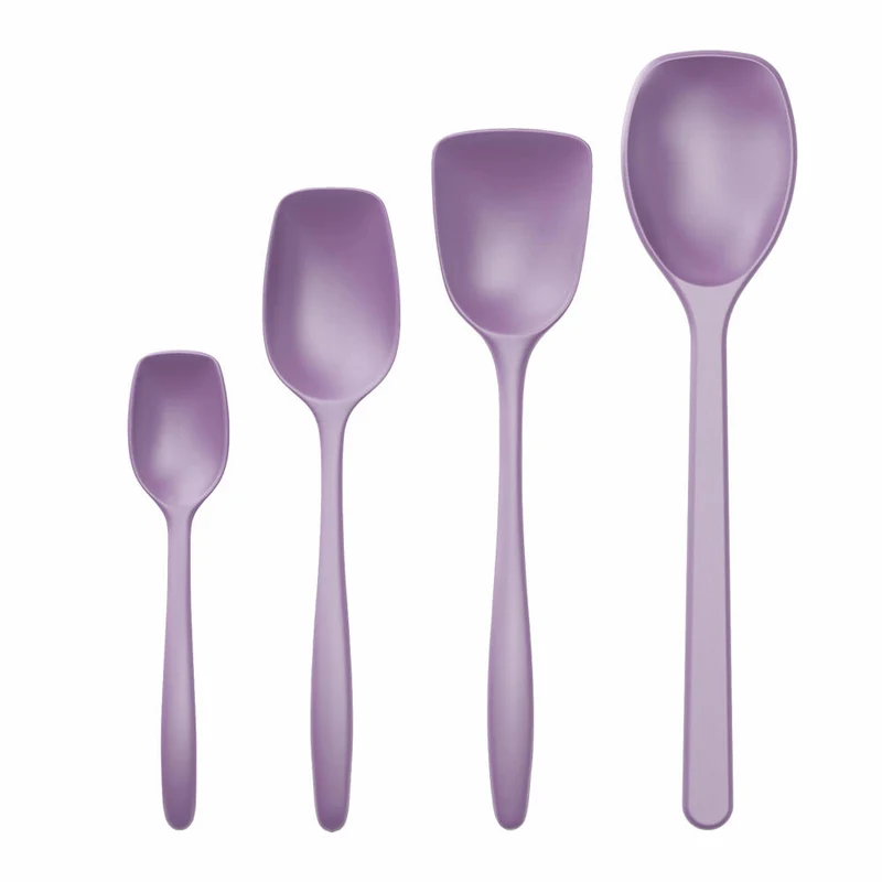 Rosti Rührlöffelset 4-tlg. New Classic, Küchenhelfer, Kunststoff, Lavender, 30123