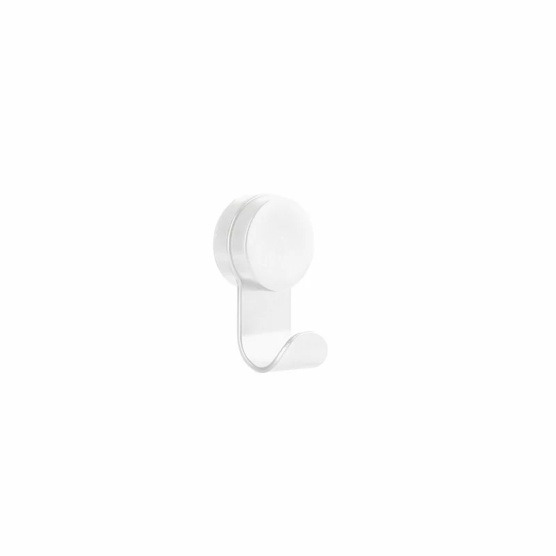 Zone Denmark Haken Puck Hook Single, Wandhaken, Wandgarderobe, Wand Haken, ABS, White, 14 cm, 330254