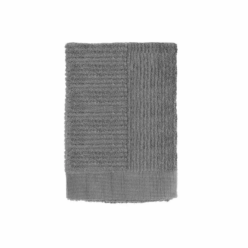 Zone Denmark Handtuch Classic, Badetuch, Gästehandtuch, Baumwolle, Grey, 70 x 50 cm, 330309