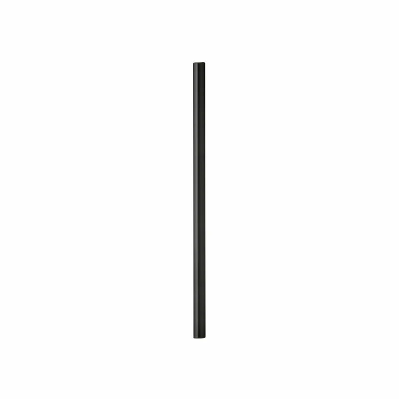 Lyngby Glas Trinkhalm-Set Lyngby 6-tlg. mit Bürste, Glas, Schwarz, 14.5 cm, 10441