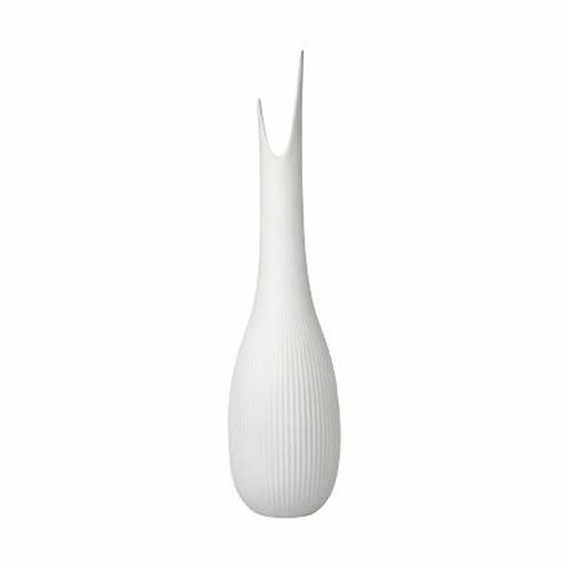 Goebel Vase Studio 8 - Pure Raindrop, Blumenvase, Dekovase, Biskuitporzellan, Weiß / Pastell, H 41 cm, 26600071