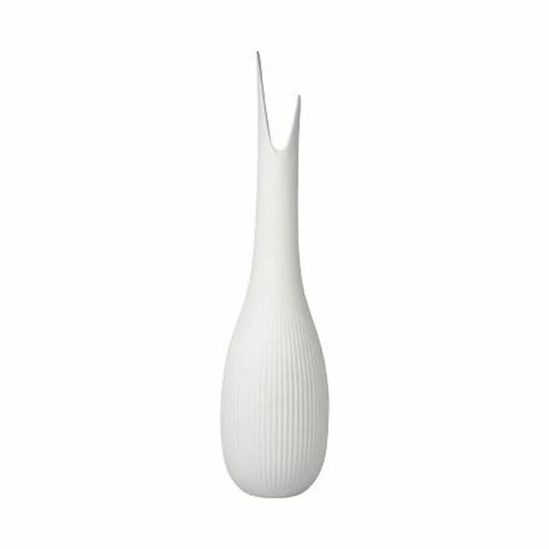 Goebel Vase Studio 8 - Pure Raindrop, Blumenvase, Dekovase, Biskuitporzellan, Weiß / Pastell, H 41 cm, 26600071