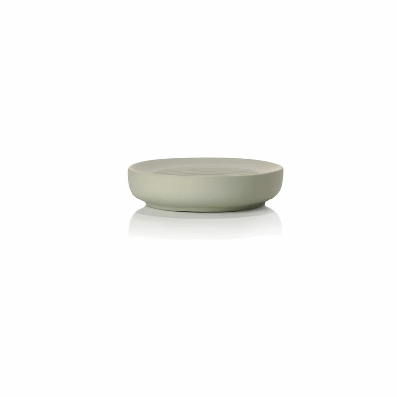 Zone Denmark Seifenschale Ume, Seifenablage, Seifenhalter, Steinzeug, Eucalyptus Green, Ø 12 cm, 331859