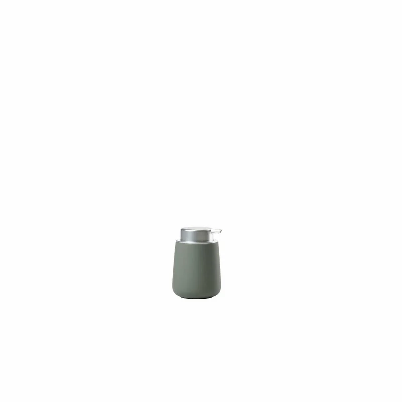 Zone Denmark Seifenspender Nova, Seifendosierer, Dosierspender, Porzellan, Olive green, 250 ml, 28099