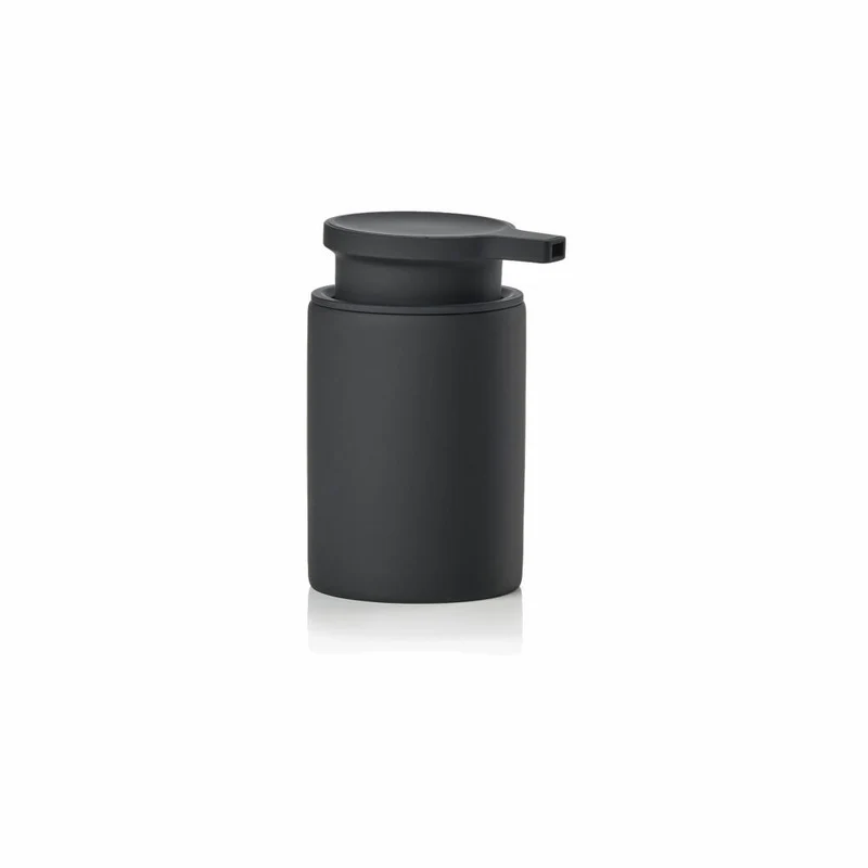 Zone Denmark Seifenspender Karma, Seifendosierer, Dosierspender, Steinzeug, Black, 250 ml, 10035