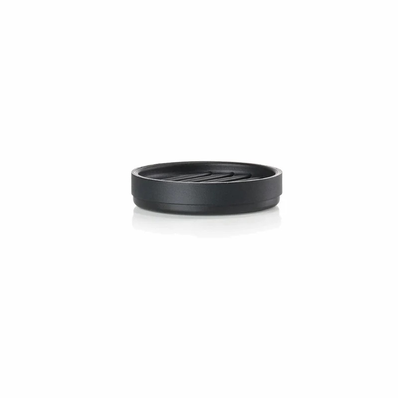 Zone Denmark Seifenschale Rim, Seifenablage, Seifenhalter, Aluminium / ABS, Black, Ø 10.8 cm, 14648