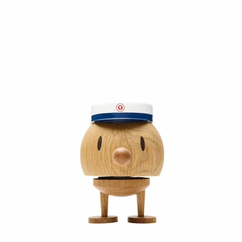 Hoptimist Medium Bumble Student Oak, Wackelfigur, Wackel Figur, Dekoidee, Dekoration, Holz, 26303