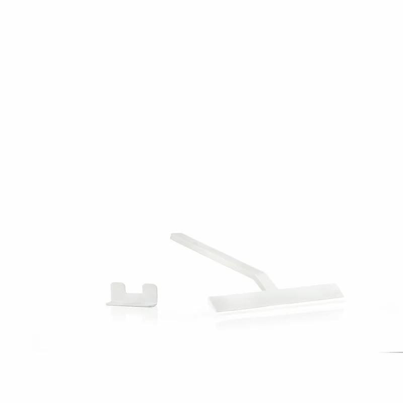 Zone Denmark Duschabzieher Rim, mit Halter, Abzieher, Scheibenreiniger, Silikon / Metall, White, 22 cm, 14894