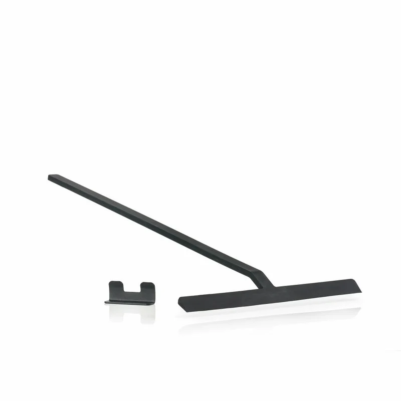 Zone Denmark Duschabzieher Rim, mit Halter, Abzieher, Scheibenreiniger, Silikon / Metall, Black, 30 cm, 14895
