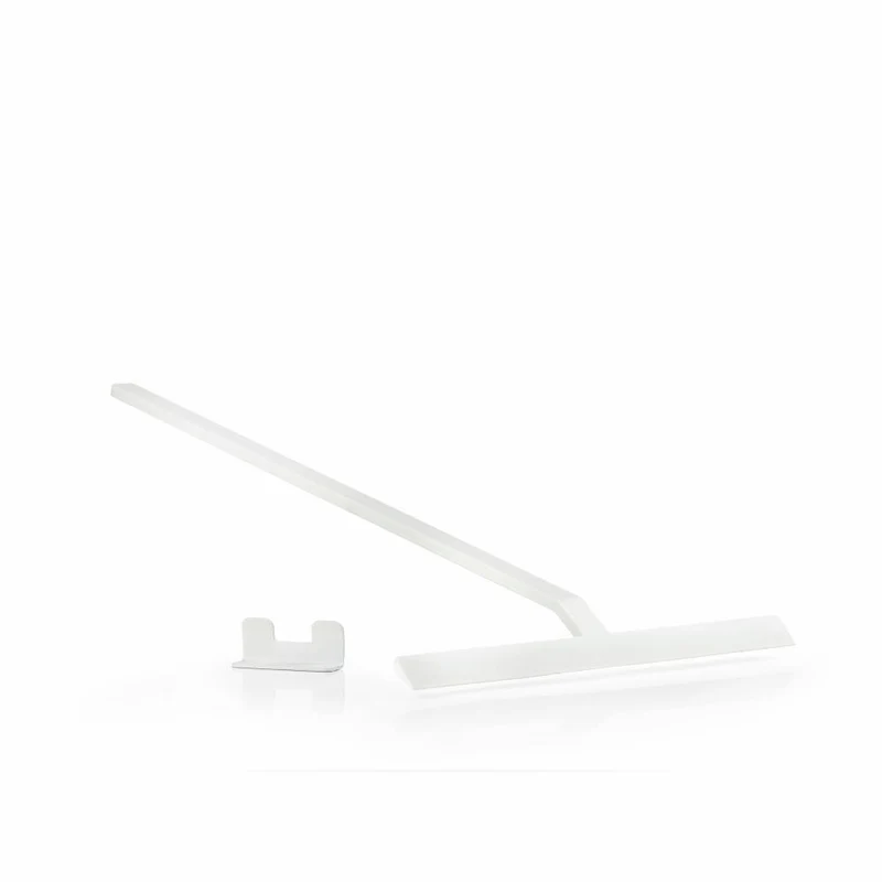 Zone Denmark Duschabzieher Rim, mit Halter, Abzieher, Scheibenreiniger, Silikon / Metall, White, 30 cm, 14897