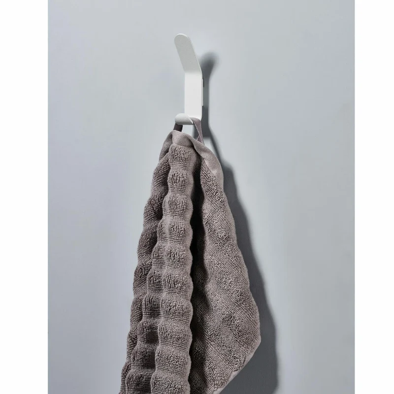 Zone Denmark Haken A-Hook, Wandhaken, Wandgarderobe, Wand Haken, Stahl, White, 7.5 cm, 10583