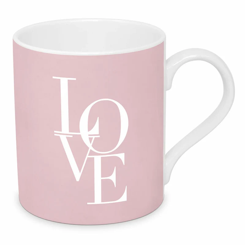 PPD Love rose Mug 2024 D@H, Tasse, Teetasse, Kaffetasse, Kaffee Becher, Bone China, 350 ml, 564302708