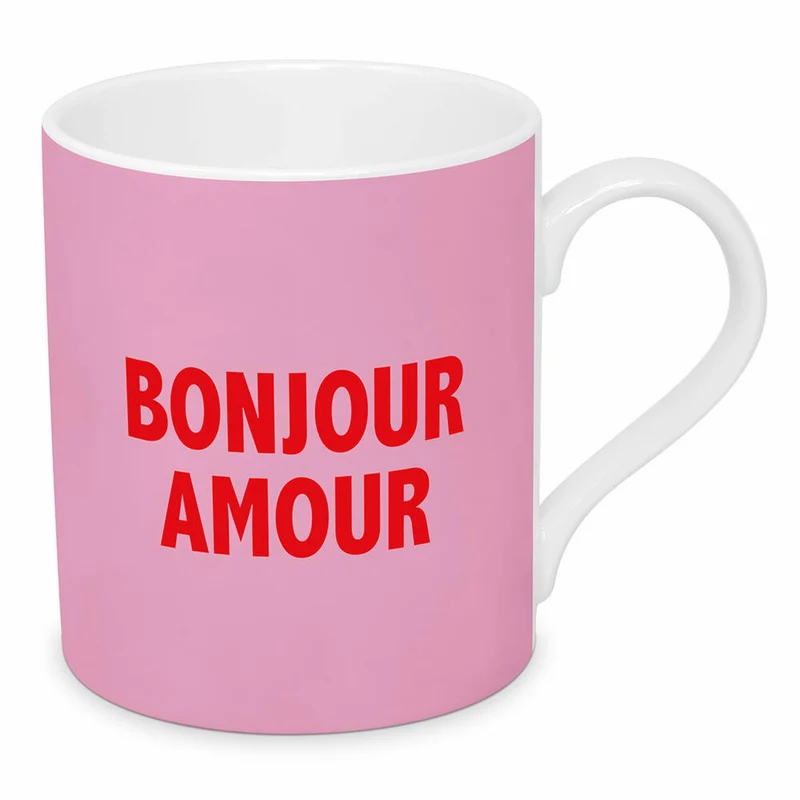 PPD Bonjour Amour Mug 2024 D@H, Tasse, Teetasse, Kaffetasse, Kaffee Becher, Bone China, 350 ml, 564302711