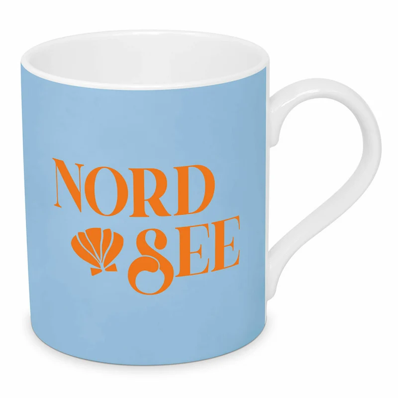 PPD Happy Place Nordsee Mug 2024 D@H, Tasse, Teetasse, Kaffetasse, Kaffee Becher, Bone China, 350 ml, 564302718