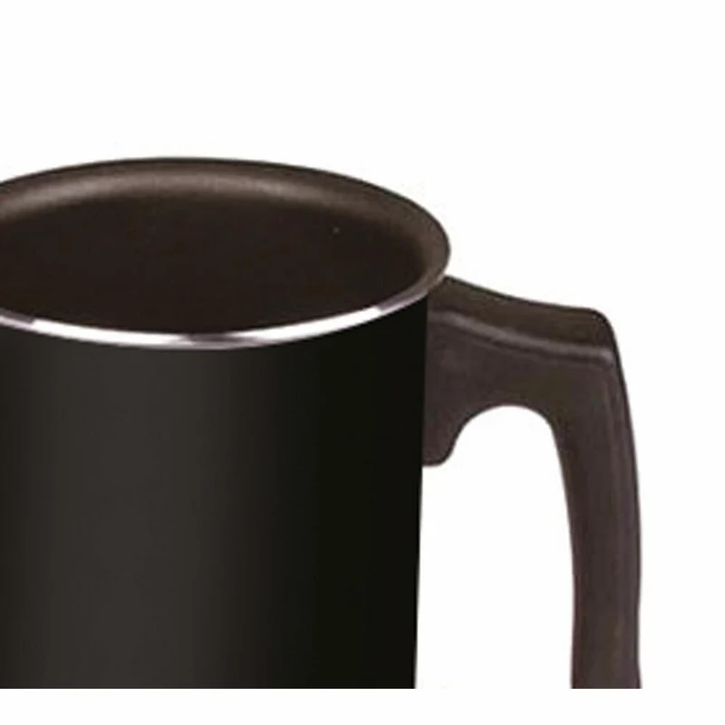 Bialetti Milchaufschäumer Tuttocrema 330 ml, Milchschäumer, Aufschäumer, Aluminium, Schwarz, AGR395