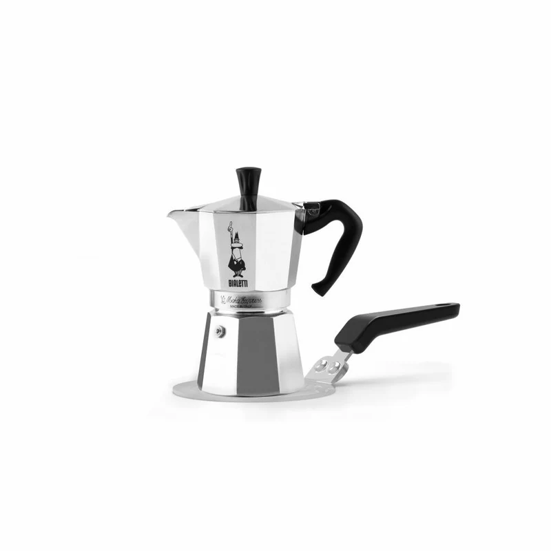Bialetti Adapterplatte Induktion 13 cm, Herde, Induktionsadapter, Stahl, Silber, DCDESIGN08