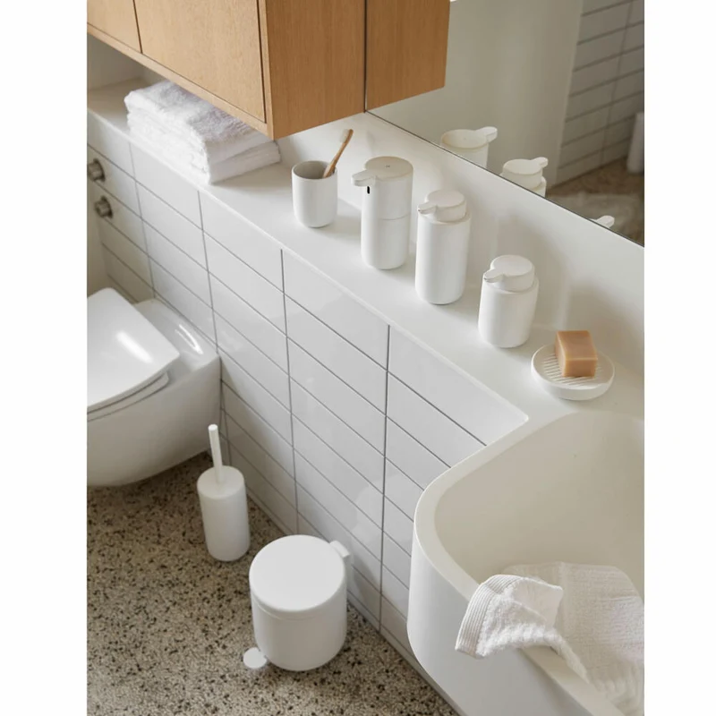 Zone Denmark Handtuch Classic, Badetuch, Gästehandtuch, Baumwolle, White, 70 x 50 cm, 330093