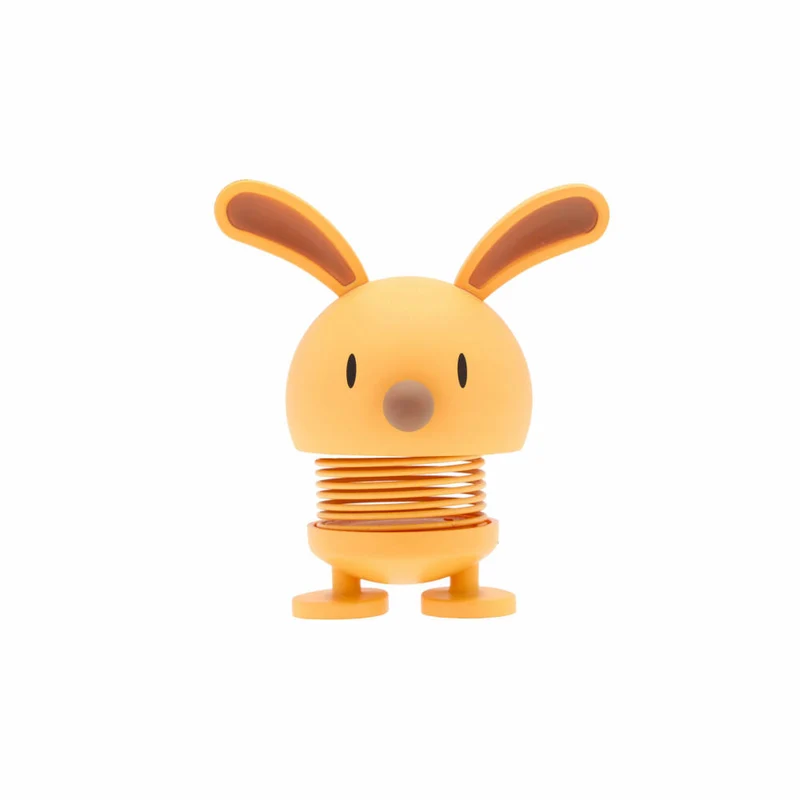 Hoptimist Dekofigur Soft Bunny S Mimosa, Hase, Wackelfigur, Kunststoff, 9 cm, 28040