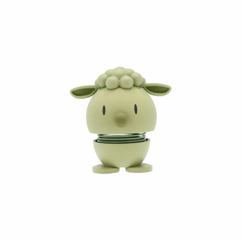 Hoptimist Dekofigur Soft Lambert S Olive, Schaf, Wackelfigur, Kunststoff, 7.5 cm, 28043