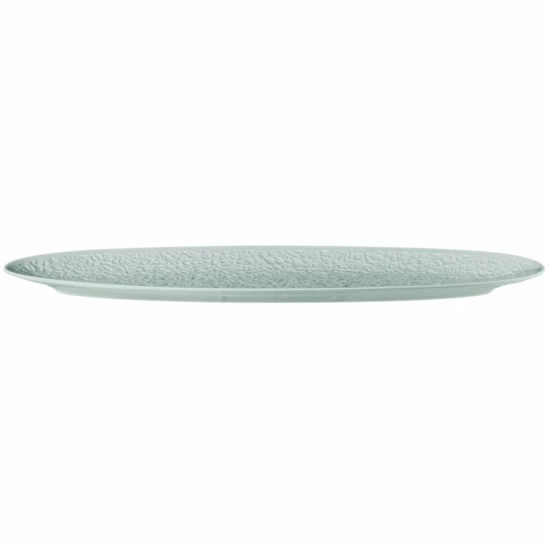 Seltmann Weiden Nori-Home Coupplatte, Servierteller, Servierplatte, Porzellan, Arktisblau Light, 44 x 14 cm, 001.772526