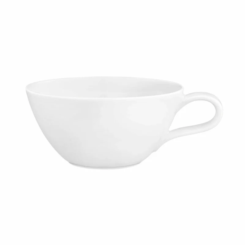 Seltmann Weiden Nori-Home Teeobertasse, Teetasse, Tee Tasse, Porzellan, Weiß, 280 ml, 001.772528