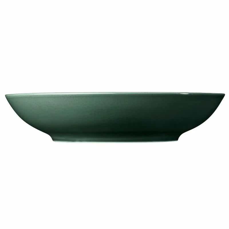 Seltmann Weiden Terra Coupteller Tief, Pastateller, Teller, Porzellan, Moosgrün, Ø 26 cm, 001.766888