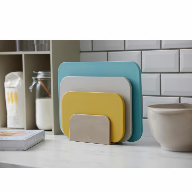 Rosti Schneidebrett-Set Choptima 4-tlg., Schneidunterlage, PE-Kunststoff, Ocean, 27825