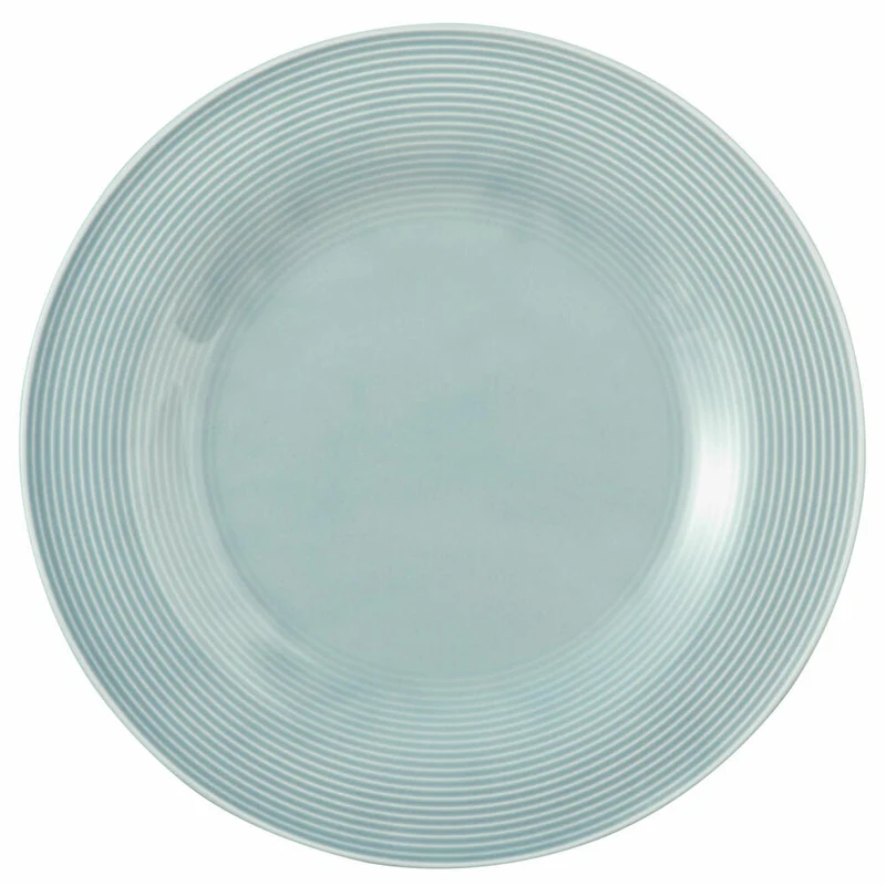 Seltmann Weiden Beat Teller Flach, Speiseteller, Servierteller, Porzellan, Arktisblau, Ø 30 cm, 001.772185