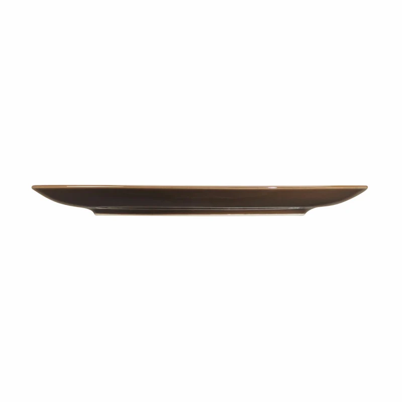 Seltmann Weiden Terra Frühstücksteller, Kuchenteller, Teller, Porzellan, Erdbraun, Ø 22.7 cm, 001.765002