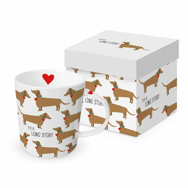 PPD Long Story Trend Mug, in Geschenkbox, Henkelbecher, Kaffeebecher, Becher, Tasse, New Bone China, 400 ml, 160302669
