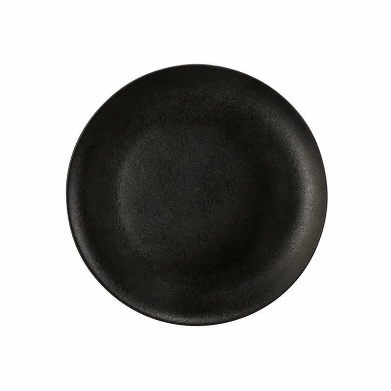 Seltmann Weiden Liberty Frühstücksteller, Teller, Kuchenteller, Porzellan, Velvet Black Ø 22.7 cm, 001.764279
