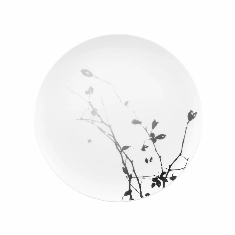 Seltmann Weiden Liberty Frühstücksteller, Teller, Kuchenteller, Porzellan, Dark Rose Hip, Ø 22.7 cm, 001.764911
