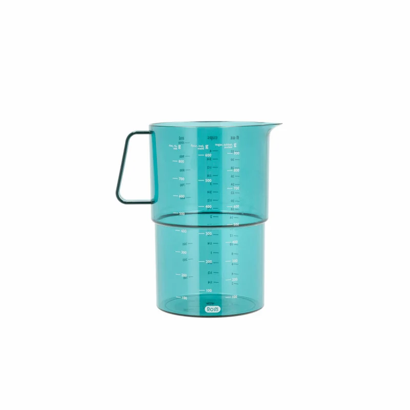 Rosti Messbecher Mensura, Messkanne, Abmessbecher, SAN-Kunststoff, Nordic Green, 1 L, 25298