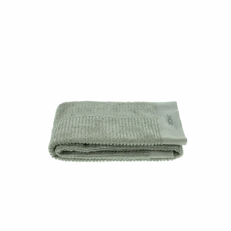 Zone Denmark Badehandtuch Classic, Duschtuch, Badetuch, Strandtuch, Handtuch, Baumwolle, Matcha Green, 140 x 70 cm, 15361