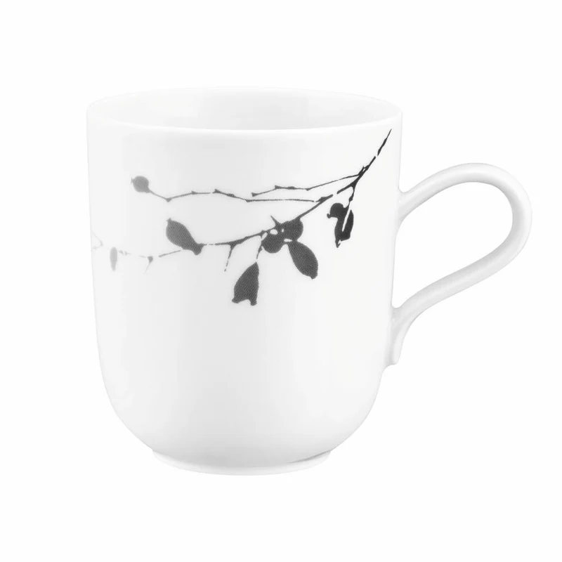 Seltmann Weiden Liberty Becher, Kaffeebecher, Teetasse, Tasse, Porzellan, Dark Rose Hip, 400 ml, 001.764913