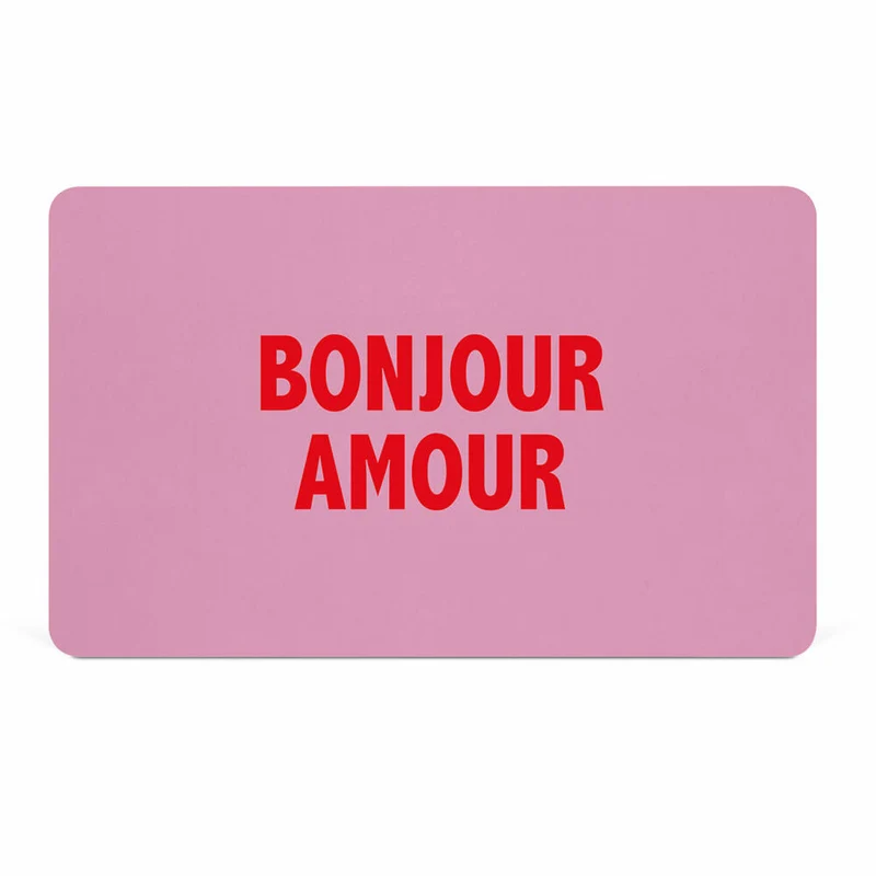 PPD Bonjour Amour D@H Tray, Frühstücksbrettchen, Brettchen, Frühstück, Resopal, 14.3 x 23.3 cm, 586002711