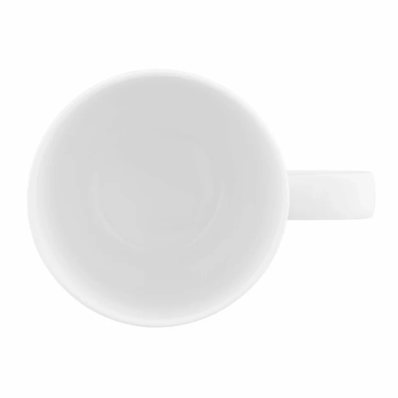 Seltmann Weiden Becher mit Henkel, Kaffeebecher, Teetasse, Tasse, Porzellan, Weihnachtsmänner, 400 ml, 001.767888