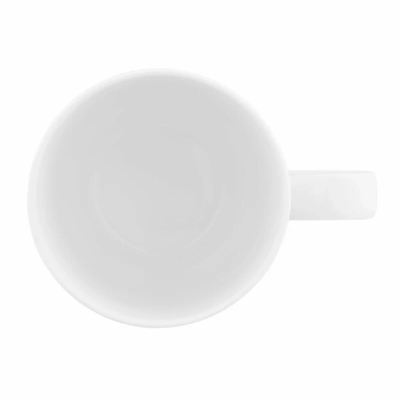 Seltmann Weiden Becher mit Henkel, Kaffeebecher, Teetasse, Tasse, Porzellan, Weihnachtsauto, 400 ml, 001.767889