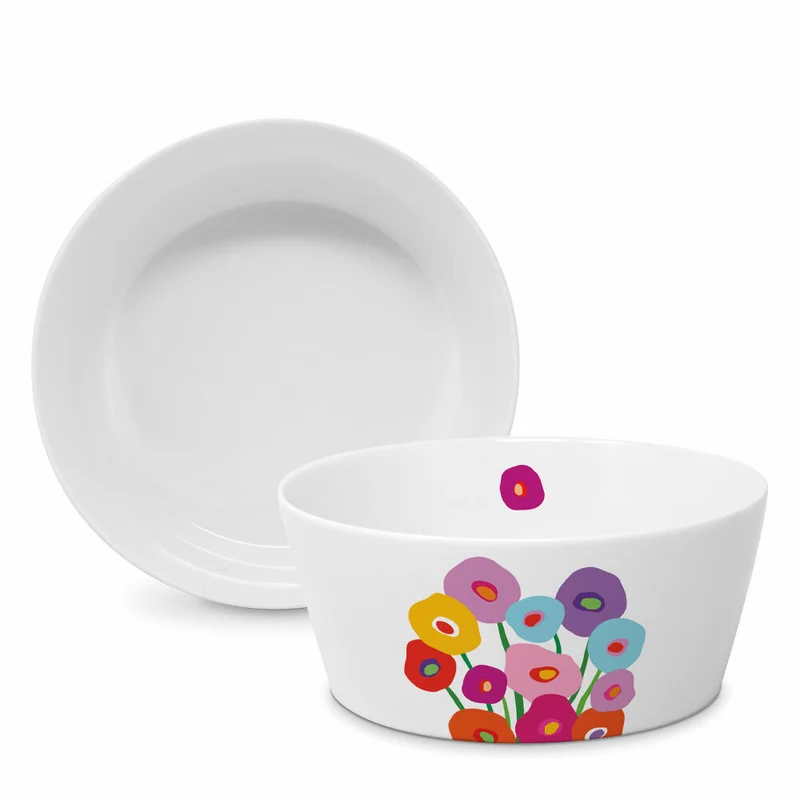 PPD Super Bouquet Trend Bowl, Schüssel, Schale, Müslischale, New Bone China, Ø 15 cm, 160802553
