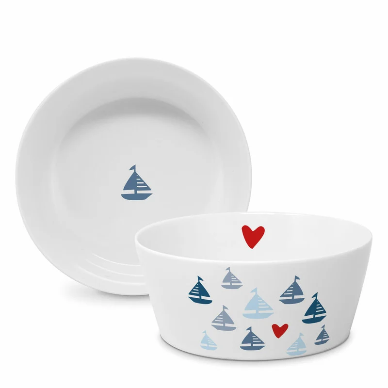 PPD Seaside Sailing Trend Bowl, Schüssel, Schale, Müslischale, New Bone China, Ø 15 cm, 160802664