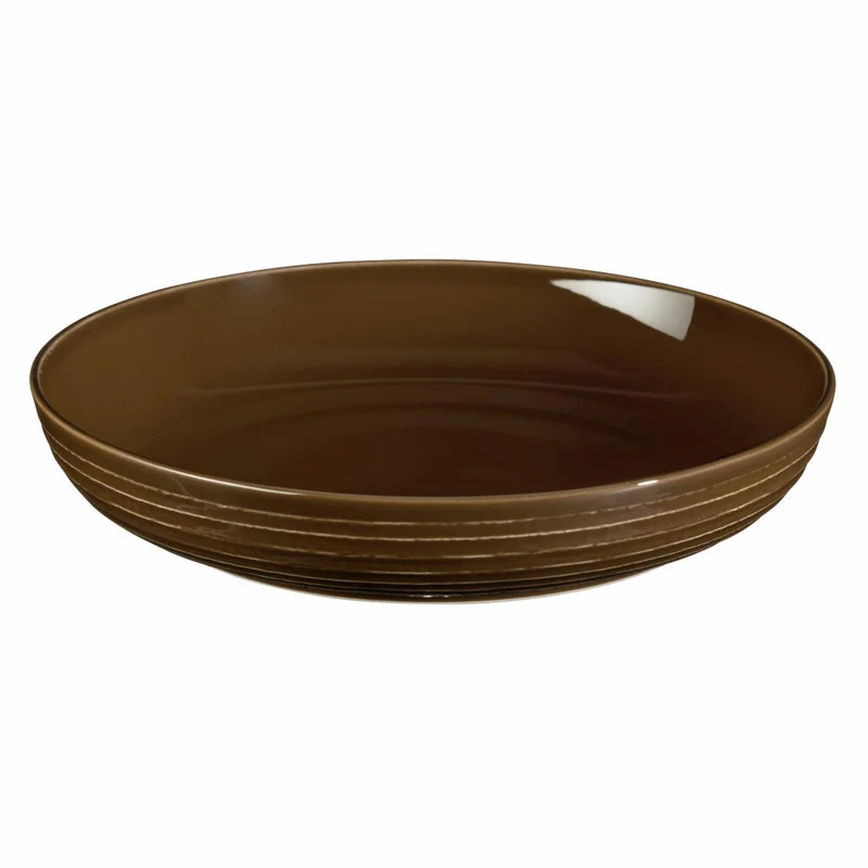 Seltmann Weiden Terra Foodbowl, Schüssel, Schale, Porzellan, Erdbraun, Ø 28.4 cm, 001.765009
