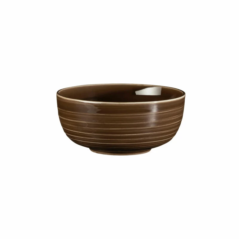 Seltmann Weiden Terra Müslischale, Schale, Schüssel, Porzellan, Erdbraun, Ø 15 cm, 001.765010