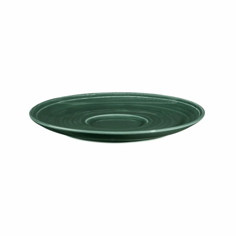 Seltmann Weiden Terra Kombi-Untertasse Groß, Unterteller, Porzellan, Moosgrün, Ø 16.1 cm, 001.765013