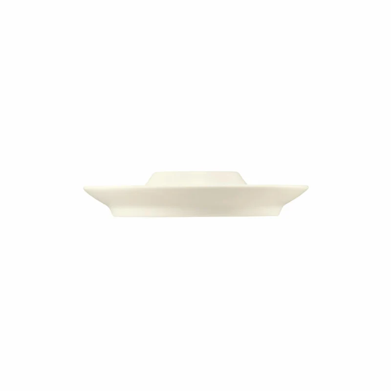 Seltmann Weiden Zoé Fine Diamond Eierbecher mit Ablage, Eierhalter, Eier Becher, Porzellan, Creme Uni, 001.746262