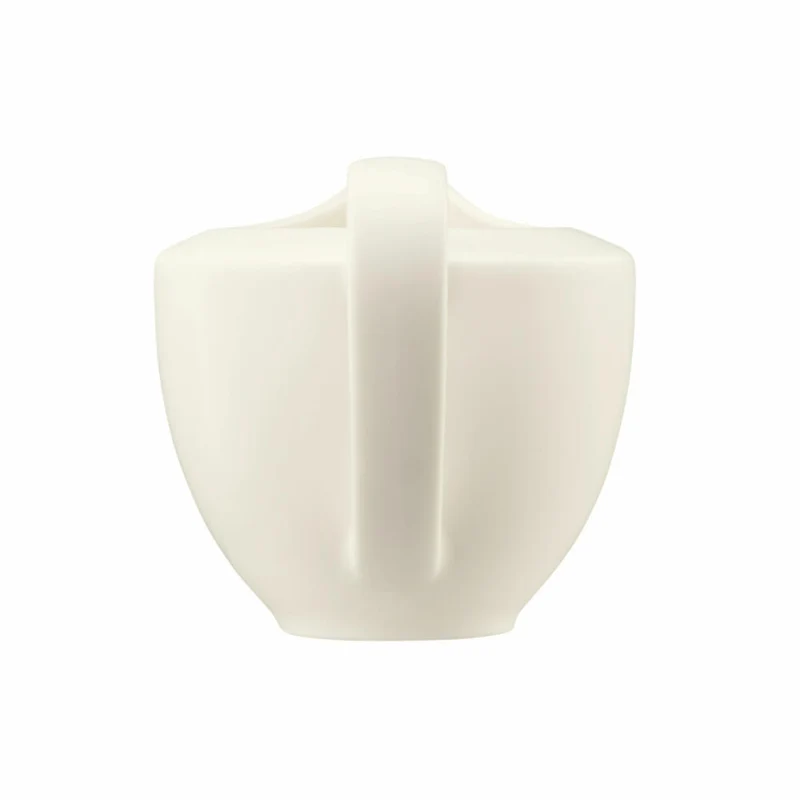 Seltmann Weiden Zoé Fine Diamond Milchkännchen, Kännchen, Milchgießer, Milchkanne, Porzellan, Creme Uni, 250 ml, 001.746269